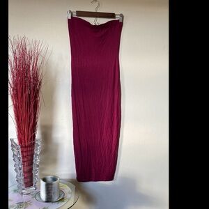 FASHION LOVE Bodycon Maxi Dress (Size: M) NWT